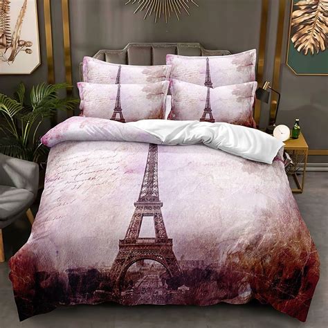 comforter eiffel tower|eiffel tower bedding walmart.